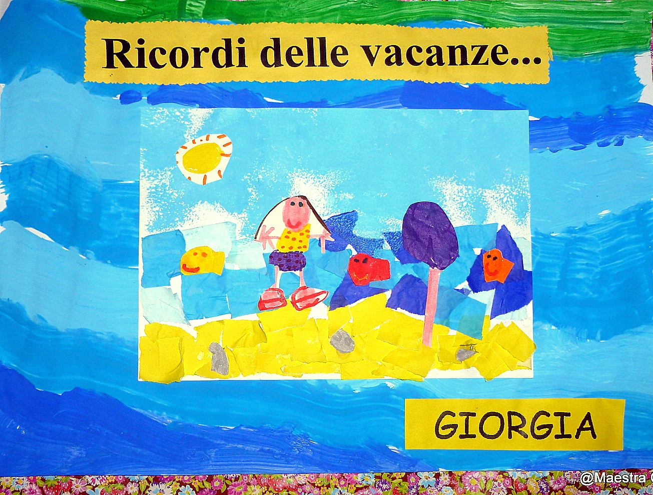 Maestra Caterina: Ricordi delle vacanze