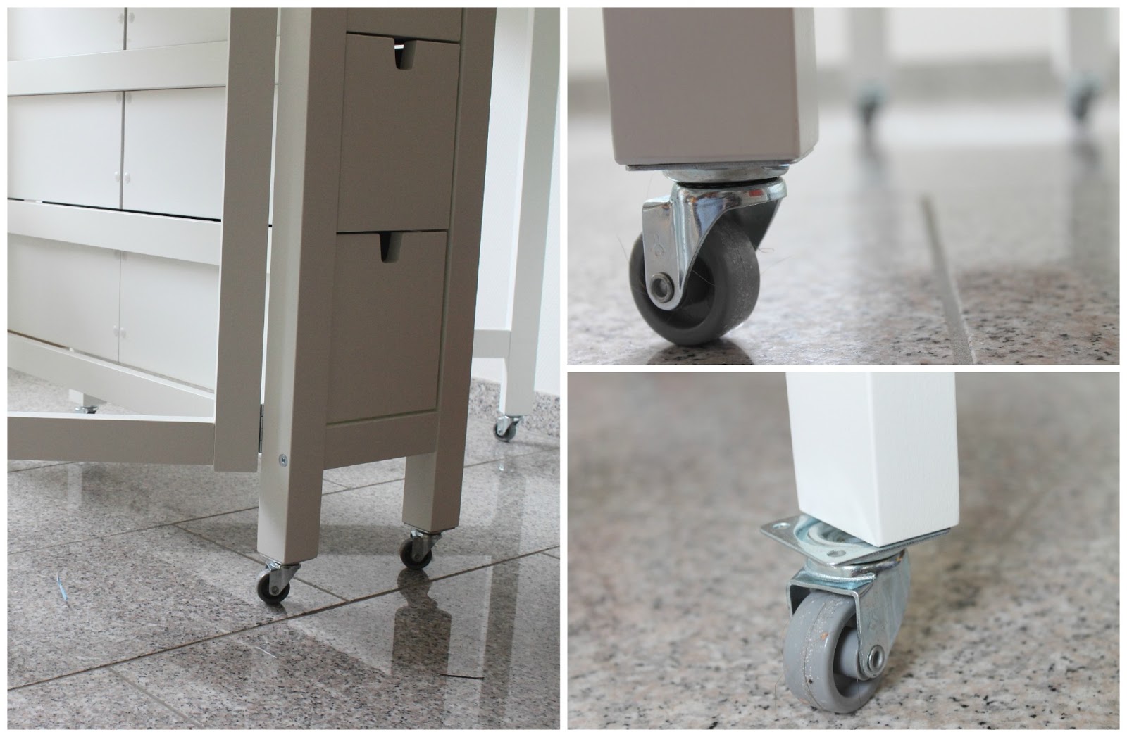 Make it Cozee Norden Gateleg with Wheels Sewing Table