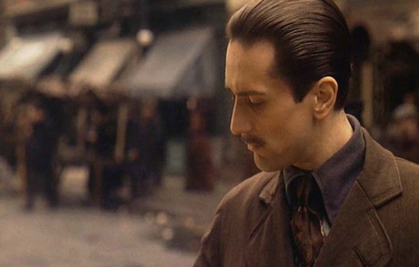 Robert De Niro in The Godfather, Part II