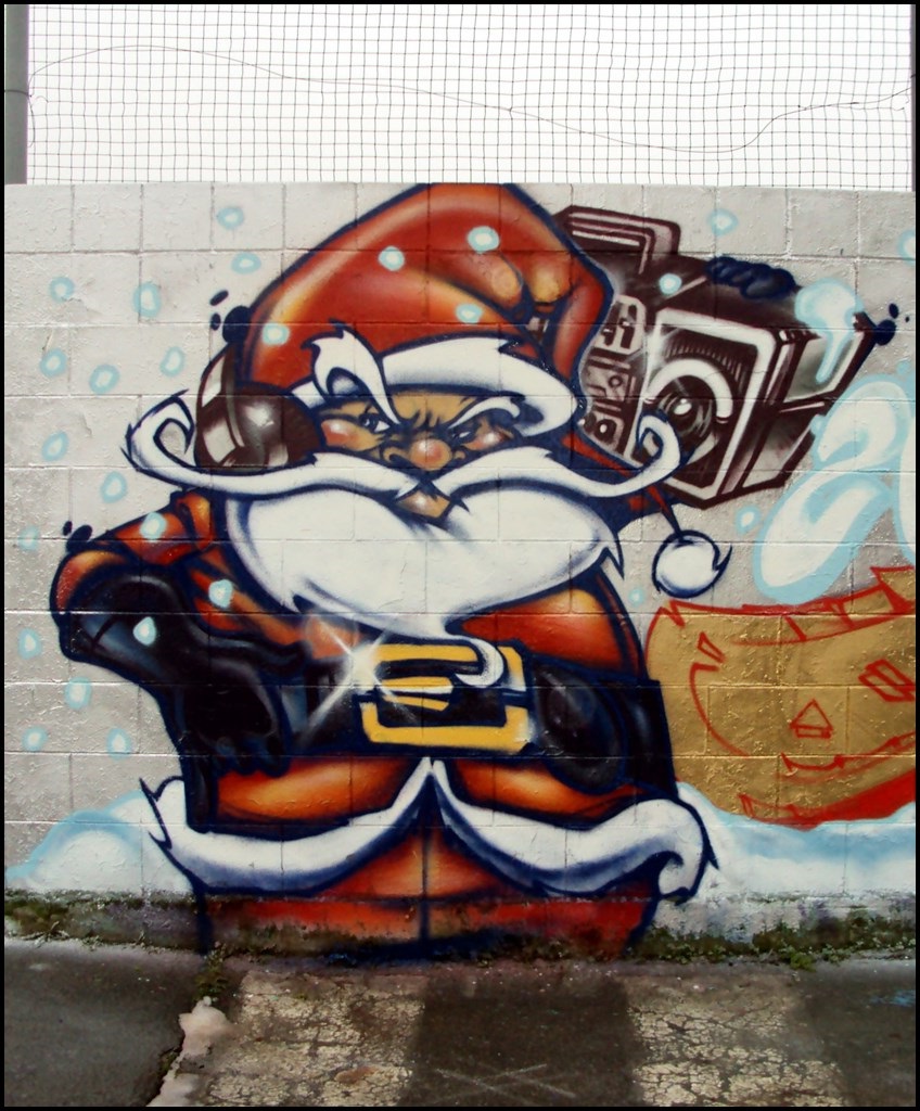 Beste Kreative GraffitiWeihnachtsbilder Graffiti