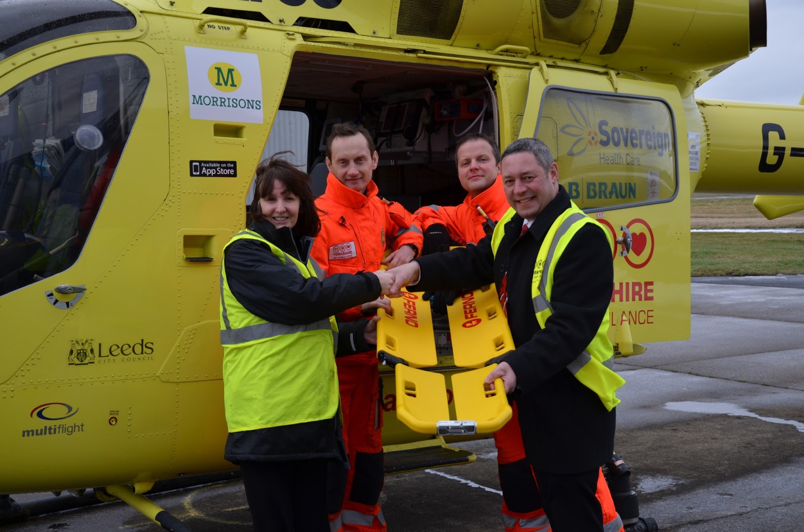 FERNO BLOG On the up with Yorkshire Air Ambulance