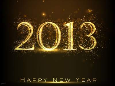 wishing happy new year 2013
