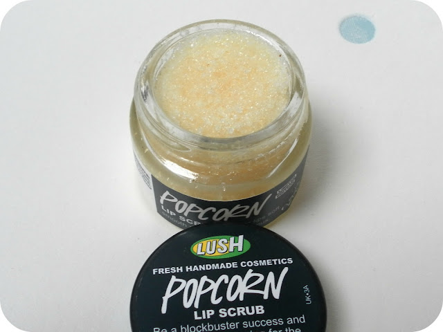 A picture of Lush Popcorn Lip Scrub