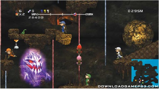 Spelunker HD PSN   Download game PS3 PS4 PS2 RPCS3 PC free - 4
