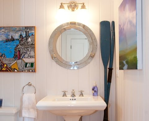 nautical bathroom decorating ideas - coastal decor ideas and