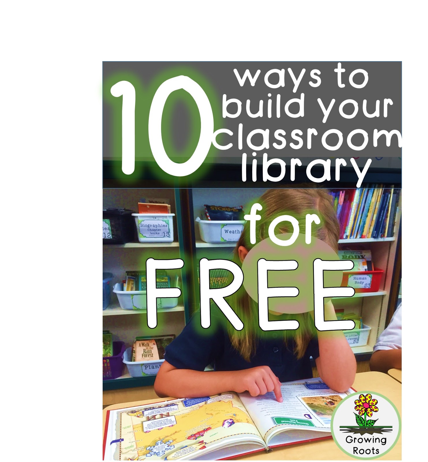 Growing Roots Building a Classroom Library 10 Ways to Get Books for FREE