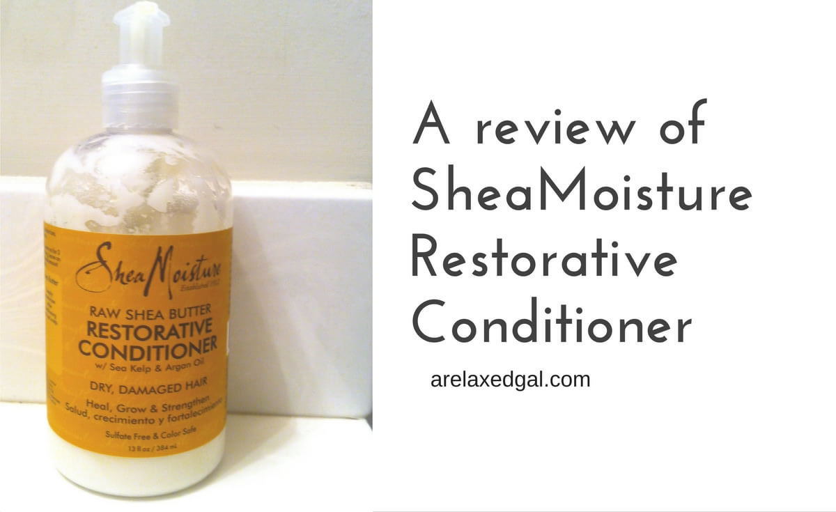 Product Review SheaMoisture Raw Shea Butter Restorative