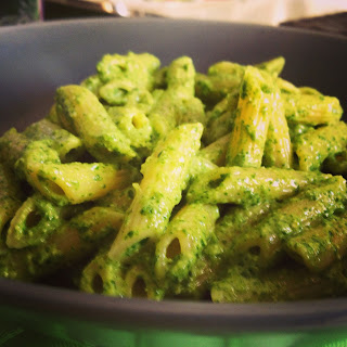 pasta al pesto di rucola