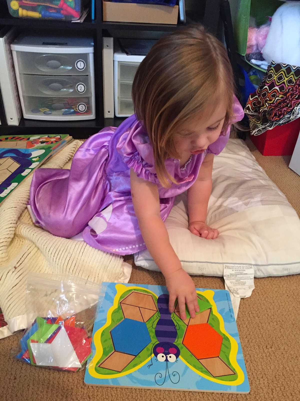 Giggles and Glue sticks....sisters learning together.