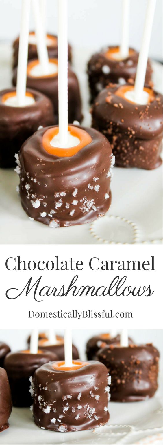 Chocolate Caramel Marshmallows healthy dinner recipe