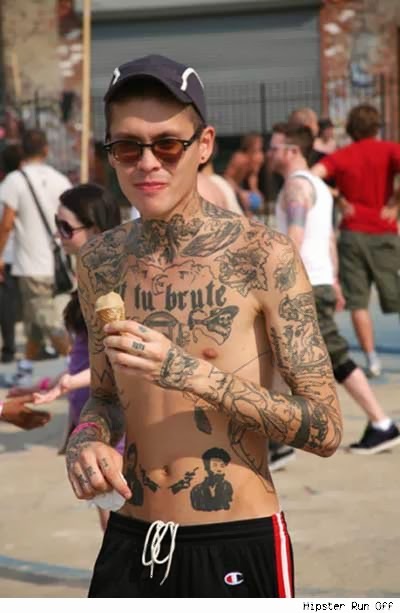 Hipster Tattoos Men Photos.