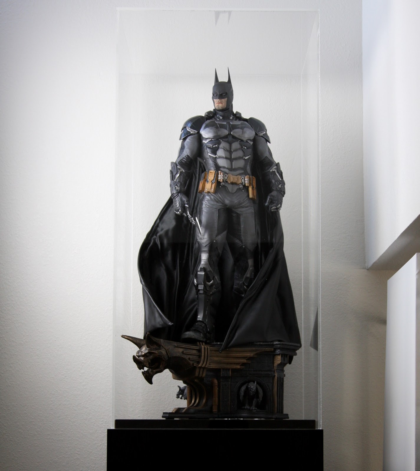 GEEK DIY BAM! PRIME 1 STUDIO ARKHAM KNIGHT BATMAN STATUE DISPLAY DIY