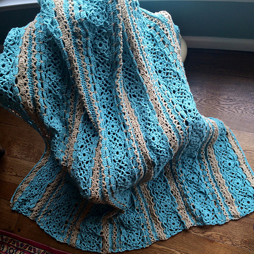 Crochet Guide Irish Lace Blanket