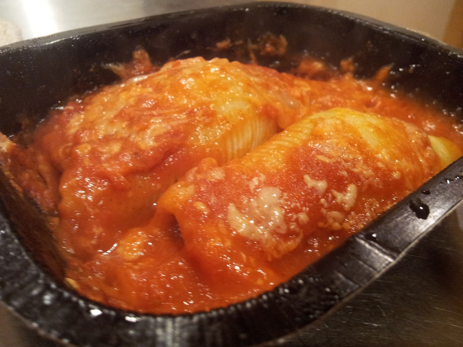 Karen Tran Sf Fast Day 14 Trader Joe S Reduced Guilt Spinach Cheese Stuffed Shells 270 Calories Fail