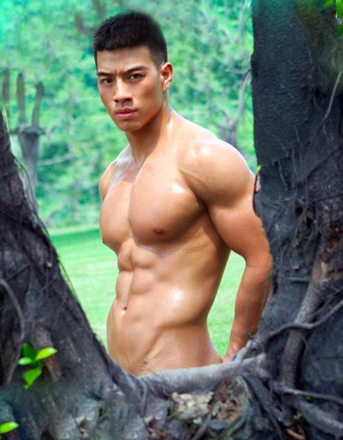 Video Sexy Hot Almost Nude Asian Male Models  Outizen-3810