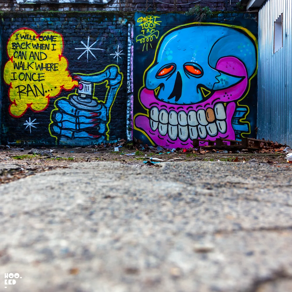Sweet Toof - Brick Lane Mural Seven Star Yard Sweet Toof - Brick Lane Mural Seven Star Yard