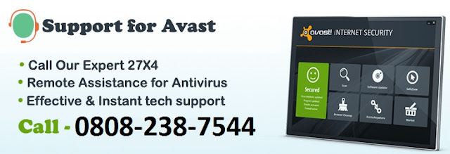 Avast Help Number UK