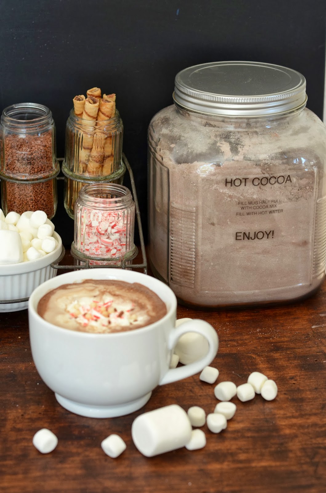 IRON & TWINE: Hot Chocolate Station