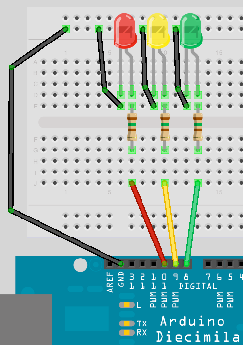 Asif Mahmood Abbas: Automatic Arduino based Traffic Signal Controller