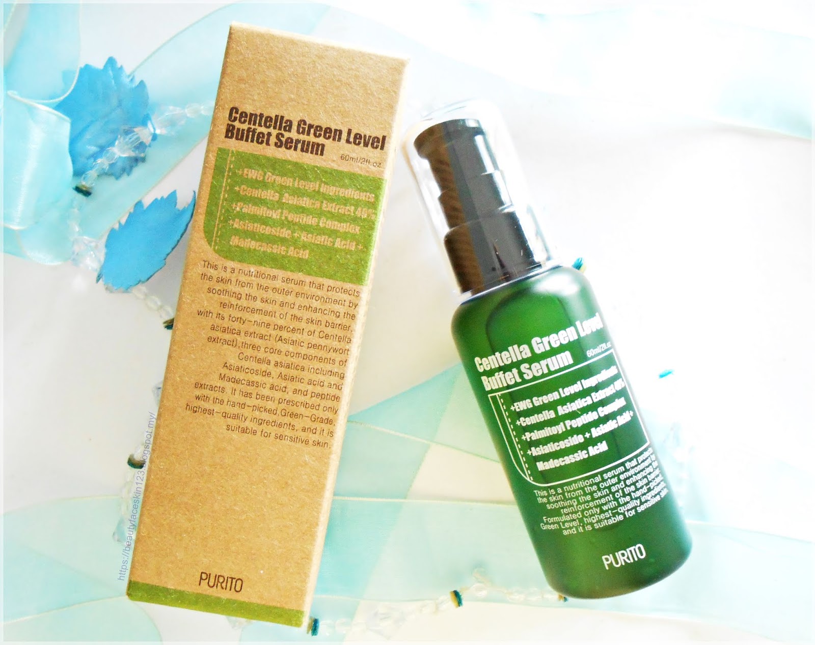 Great Skin Life Review On Purito Centella Green Level Buffet Serum.