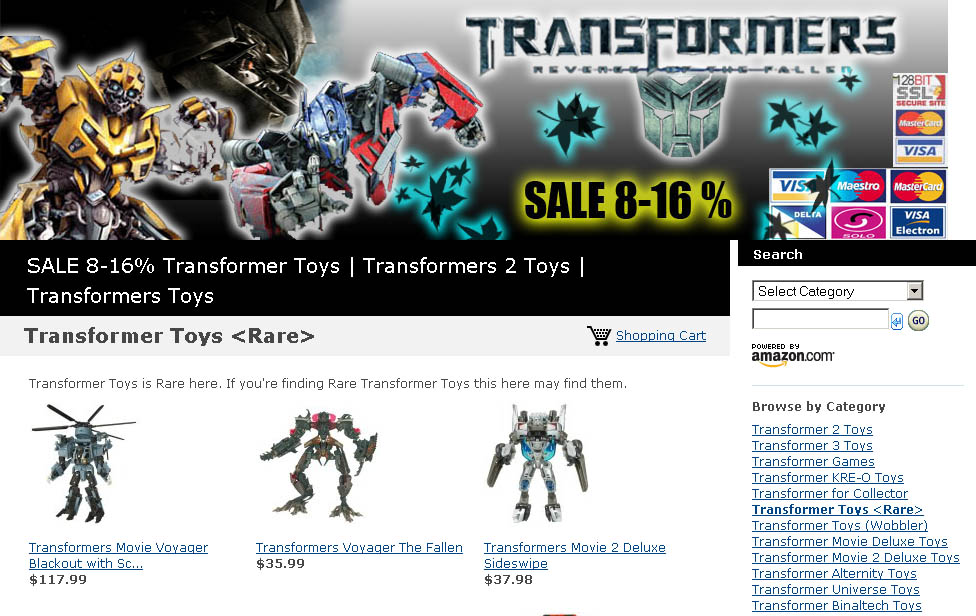 Transformer Toys Store