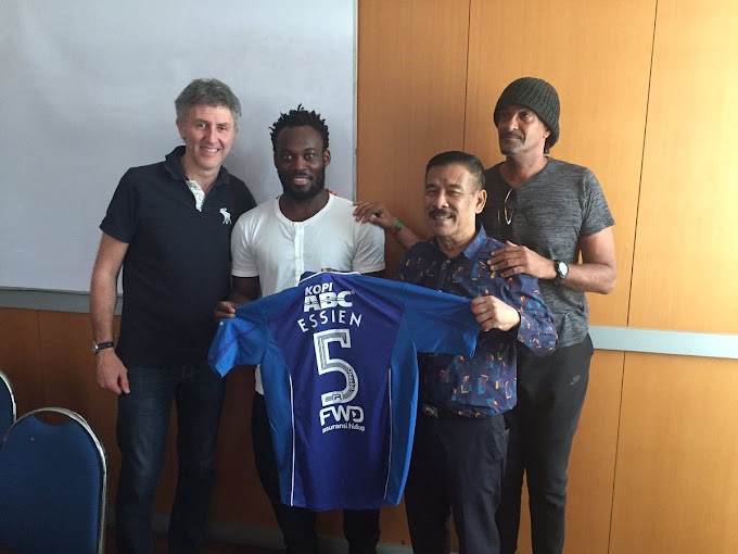 Michael Essien signs for Indonesian club Persib Bandung!