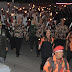 Ribuan orang ikuti pawai obor dalam UpacaraTaptu yang dilaksanakan semalam