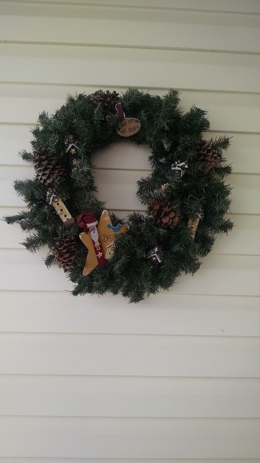Must Run In The Family How To Hang A Wreath On Vinyl Siding Must Run In The Family How To Hang A Wreath On Vinyl Siding