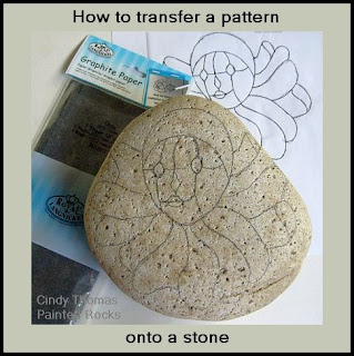 Transfer Drawing Method  Rock Painting Workshops
