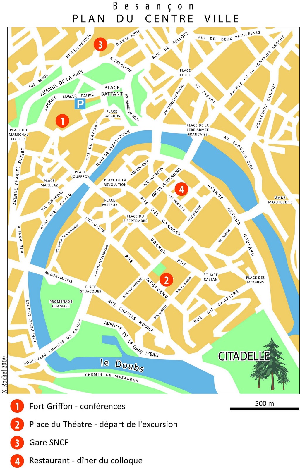 Bienvenue à Besançon: Snapshots of Besançon