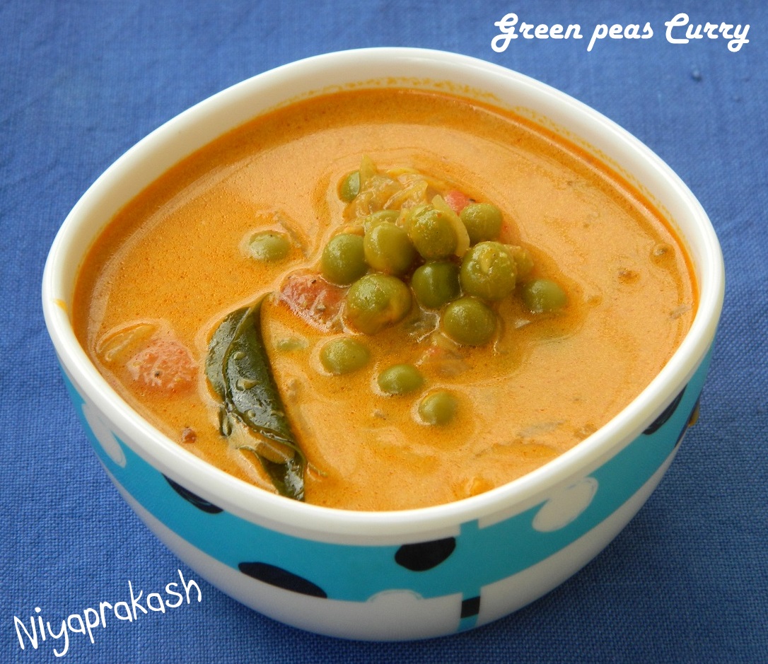 Niya's World Green peas Curry