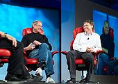 Steve Jobs and Bill Gates(MacWorld Expo)