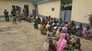 Nigerian troops rescue 38 women and 42 children