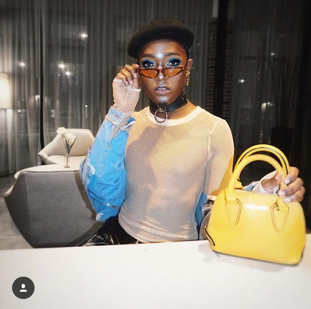 Check out this interesting photos of a black American gay makeup artist