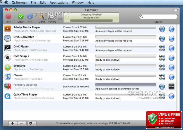slim down os x