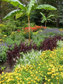 James Gardens annuals layers late summer by garden muses- a Toronto gardening blog
