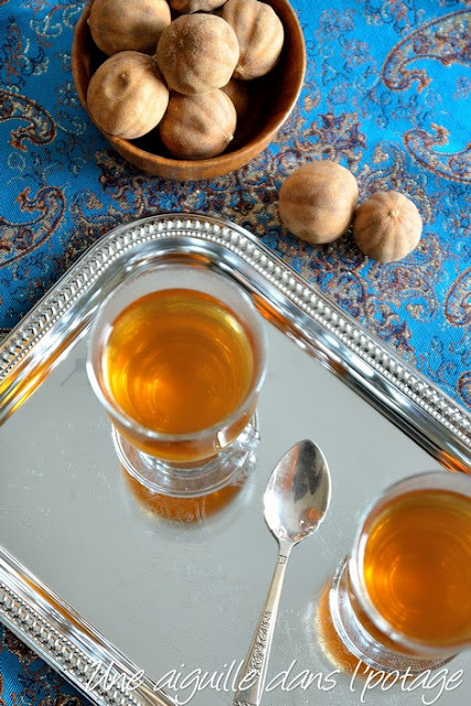 Loomi tea (décoction de citron noir)