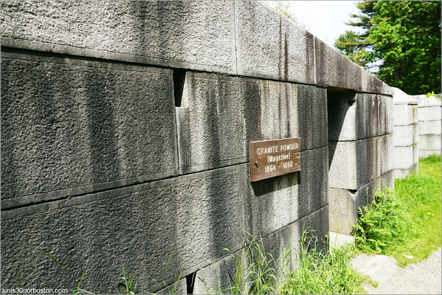 Granite Powder del Fort McClary State Historic Site en Kittery, Maine 