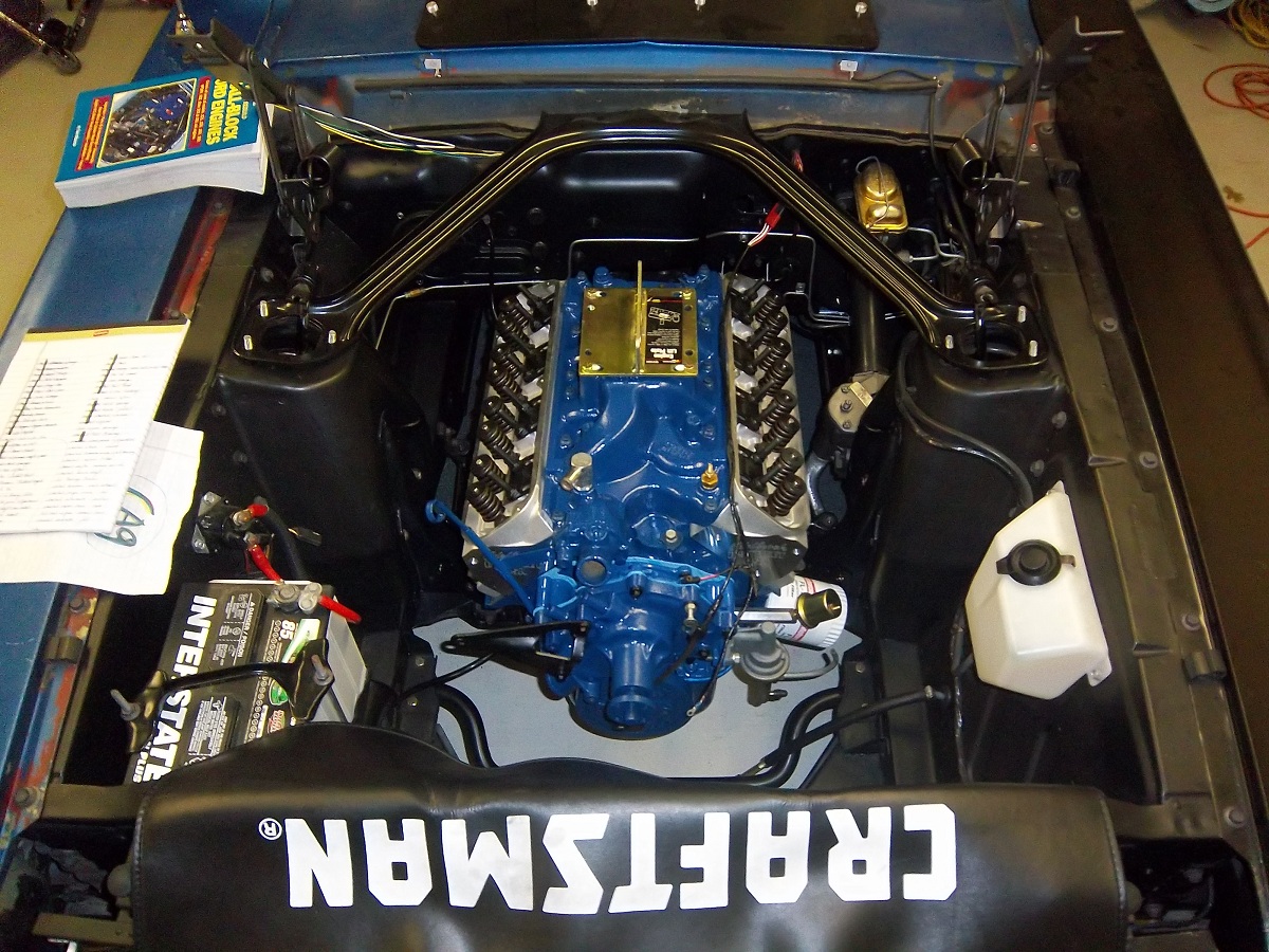1967 Mustang Restoration: Installing Engine Accessories