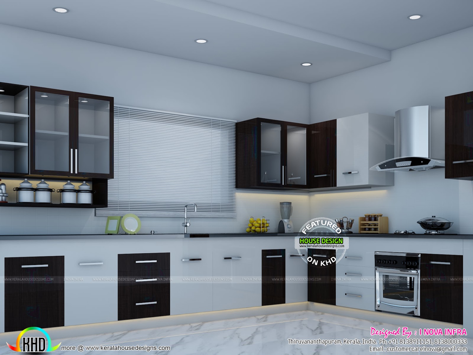 Modular kitchen Kerala   Kerala home design and floor plans   20 ...