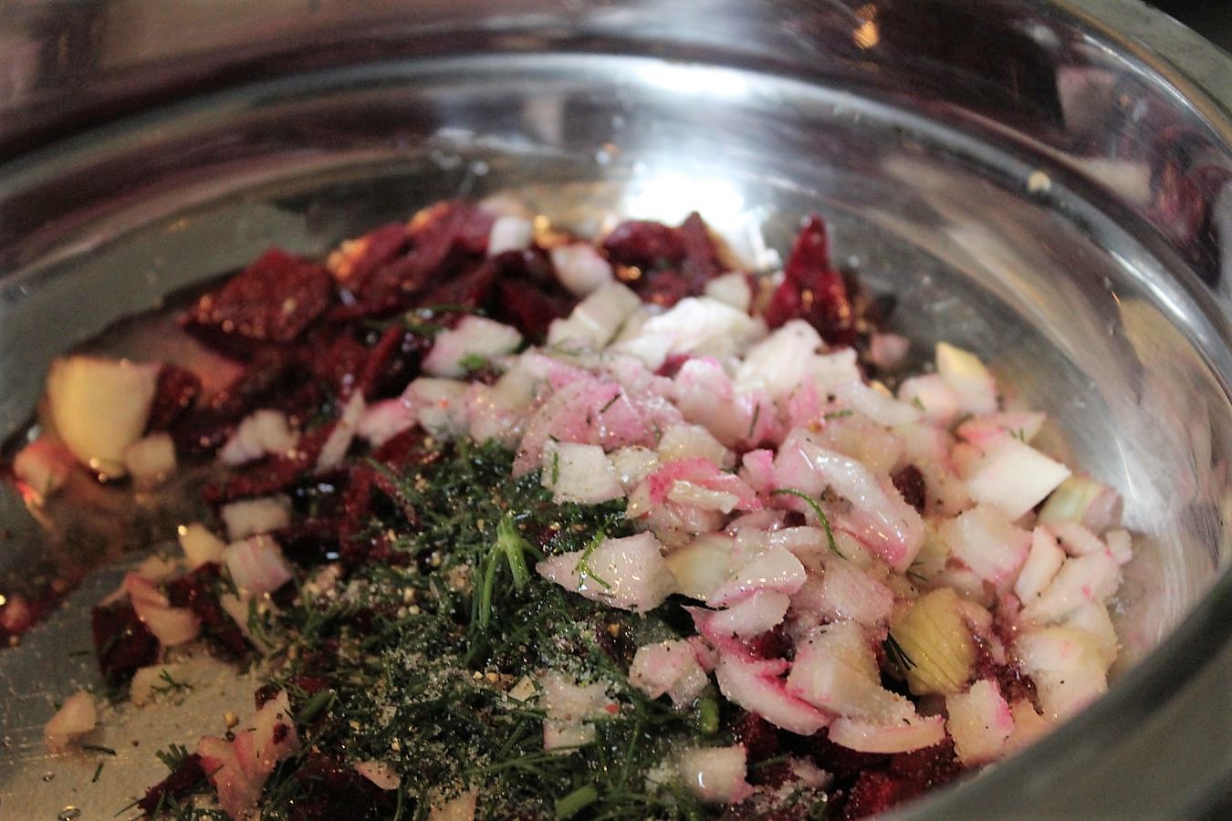 Salat mit roten Beten, roten Beeten und roten Rüben – glatzkoch.de