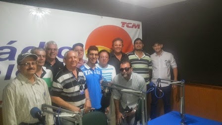 Grupo de Agrônomos cearenses estiveram participando de intercâmbio em Apodi e visitaram a Rádio Vale