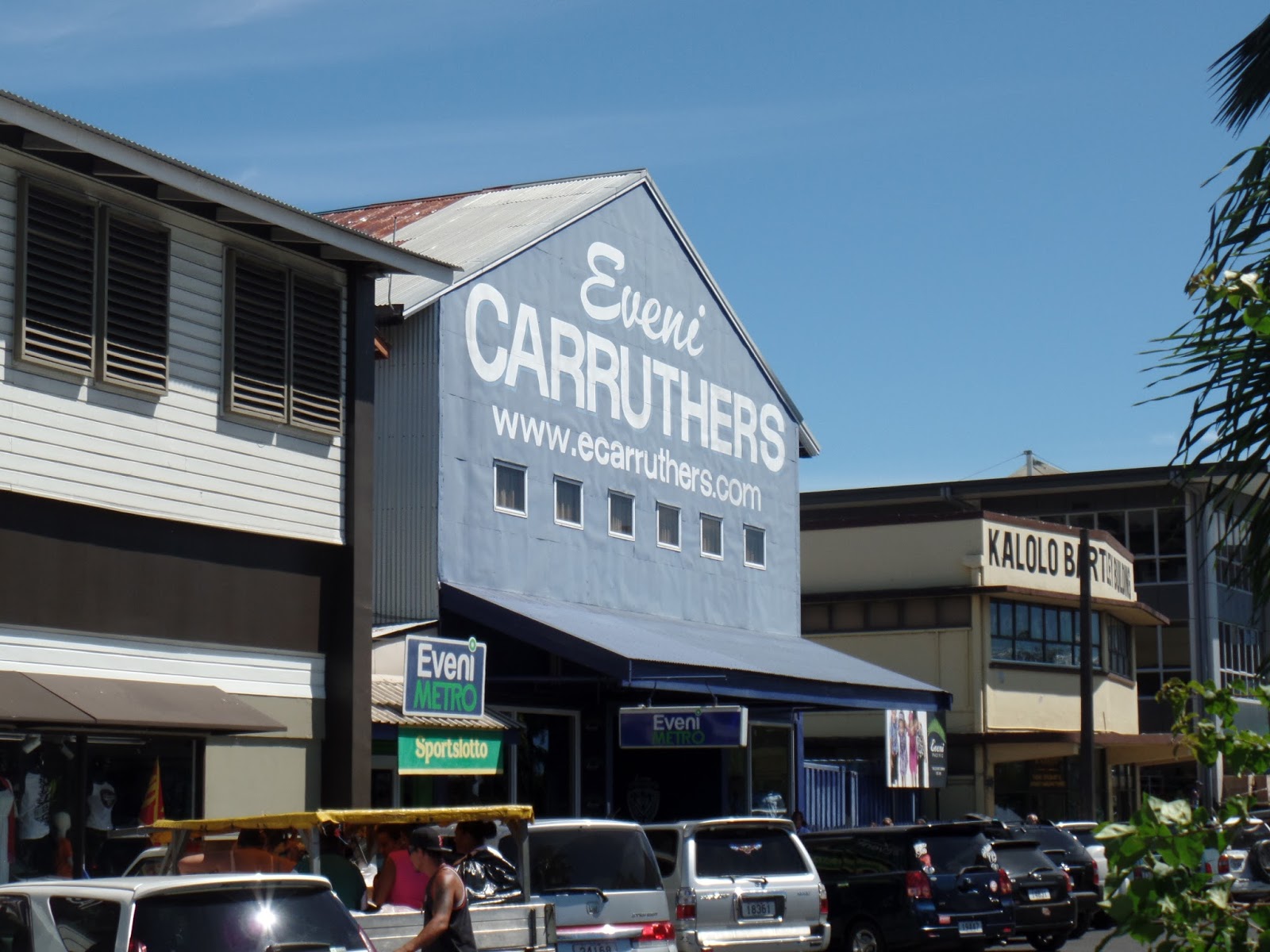 Mission to Samoa Let's go Shopping in Samoa.