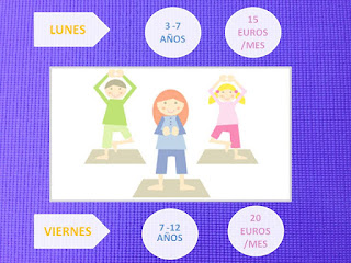 CEPER LA MORADA DEL YOGA: Yoga para niños