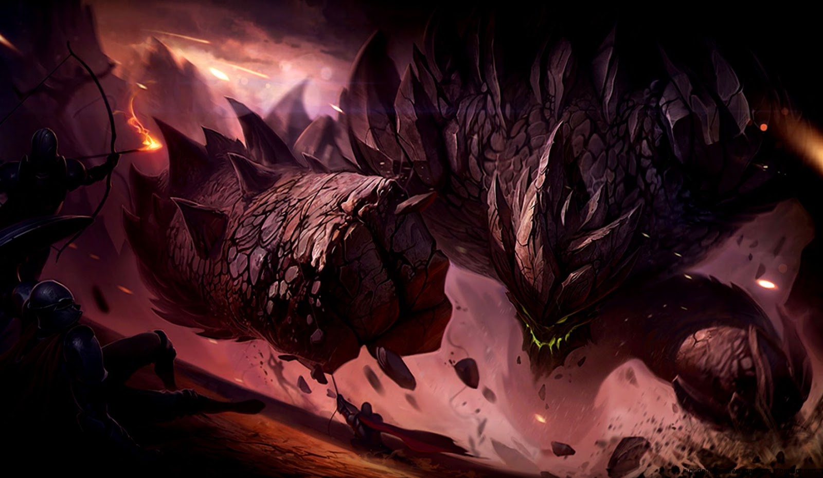 League of Legends Malphite Splash Art