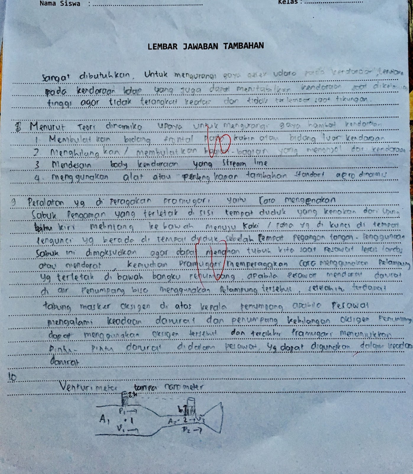 contoh soal ulangan harian fisika dan pembahasannya untuk