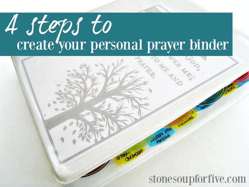 Stone Soup for Five PRAYER BINDER