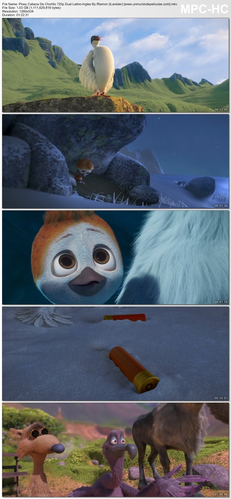 Capturas de la película.