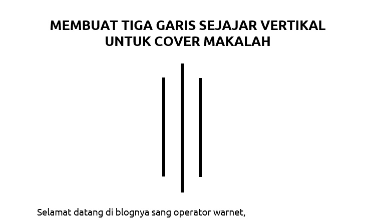 Download Cover Makalah Garis 3 Contoh Makalah