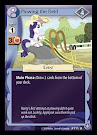 My Little Pony Plowing the Field The Crystal Games CCG Card